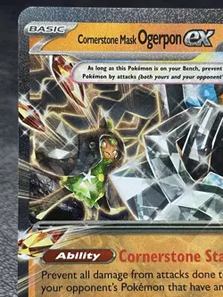 Cornerstone Mask Ogerpon ex 058/131 - Pokemon TCG: Prismatic Evolutions - NM - Image 2