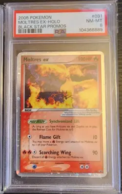 Pokemon Black Star Promo Lot Moltres EX 031 Articuno EX 032 Zapdos EX 033 Psa 8 - Image 4