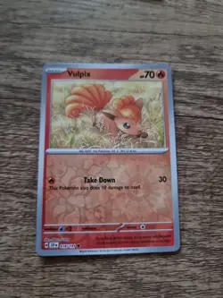 Pokemon TCG Vulpix Surging Sparks 016/191 Reverse Holo Common - Image 1