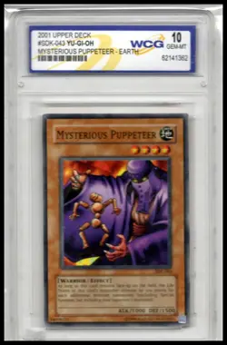 2001 Yu-Gi-Oh! UD Mysterious Puppeteer SDK-043 - Gem Mint 10 - Image 1