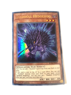 Shaddoll Hedgehog - BLHR-EN081 - Ultra Rare - 1st Edition - NM - YuGiOh! - Image 1
