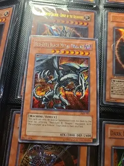 Yu-Gi-Oh TCG: Prismatic Secret Rare Red-Eyes Black Metal Dragon FMR-001 - Image 1