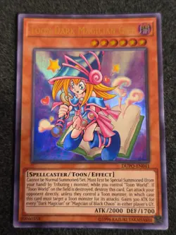 Toon Dark Magician Girl DUPO-EN041 Foil Unl Edition Yu-Gi-Oh VLP Ultra - Image 1
