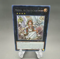 Yu-Gi-Oh! Minerva, the Exalted Lightsworn BLC1-EN013 (Silver) - Ultra Rare - Image 1