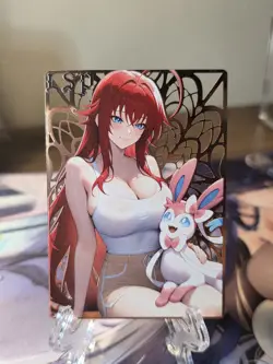 Rias Gremory High School DxD Goddess Metal Card Serialized - Image 1