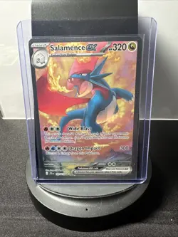 Pokemon TCG Salamence EX Journey Together Special Illustration Rare Card 187/159 - Image 1