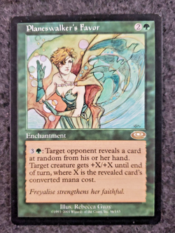 PLANESWALKER'S FAVOR - Planeshift - MTG Magic the Gathering Card Rare..(DS3D1K9) - Image 1