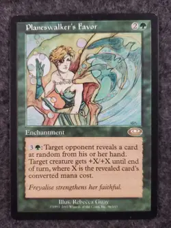 PLANESWALKER'S FAVOR - Planeshift - MTG Magic the Gathering Card Rare..(DS3D1K9) - Image 3