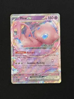 Mew ex 151/165 Sv: Scarlet & Violet 151 Holo card Pokemon TCG - Image 1