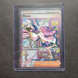 Pokemon TCG Miriam Holo Card 251/198 Scarlet & Violet Base Set NM - Image 1