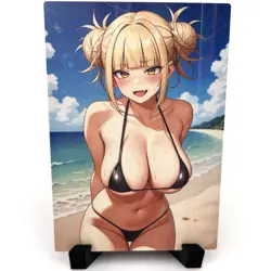 My Hero Academia Himiko Toga Sexy Anime Waifu Girl Lewd Goddess Story Art Card - Image 1