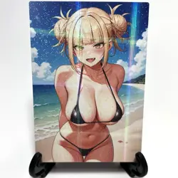 My Hero Academia Himiko Toga Sexy Anime Waifu Girl Lewd Goddess Story Art Card - Image 2