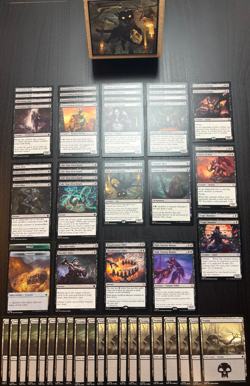 60 Card Standard Legal Deck MTG | Sacrifice | Mono Black | Sacrifice & Recursion - Image 2