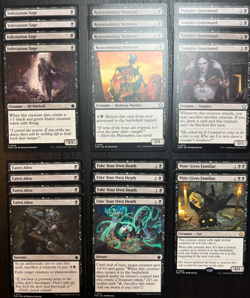 60 Card Standard Legal Deck MTG | Sacrifice | Mono Black | Sacrifice & Recursion - Image 4