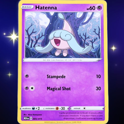 Hatenna - Promo Card - Pokemon TCG McDonald's 2024 Promo #005/015 - Image 1