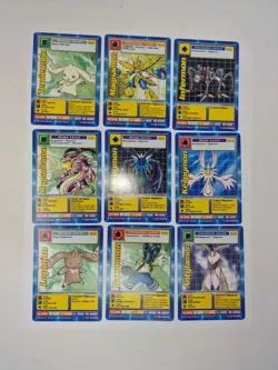Digimon The Movie 2000 Promo Card Set Bandai 9 Cards - Image 1