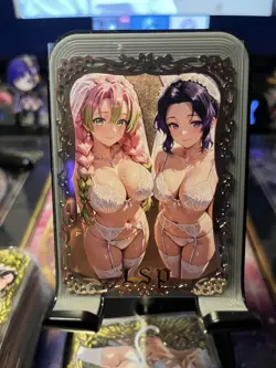 Goddess Story Metal Card Serialized Anime Waifu Shinobu Mitsuri - Image 1