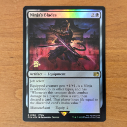Ninja's Blades - Pre-release Foil Stamped Promo - Final Fantasy MTG - Image 1