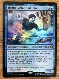 MTG Marvel Spider-Man, Hydro-Man, Fluid Felon - Foil - Image 1