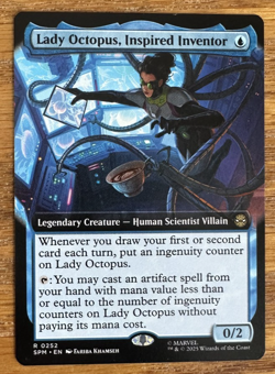 MTG Marvel Spider-Man, Lady Octopus, Inspired Inventor - Extended Art - Image 1