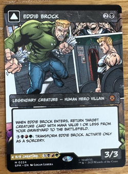 MTG Marvel Spider-Man, Eddie Brock / Venom, Lethal Protector - Borderless - Image 1