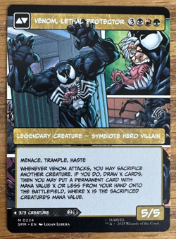 MTG Marvel Spider-Man, Eddie Brock / Venom, Lethal Protector - Borderless - Image 2