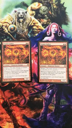 MTG Magic the Gathering 2x Stigma Lasher (62/187) Eventide LP - Image 1
