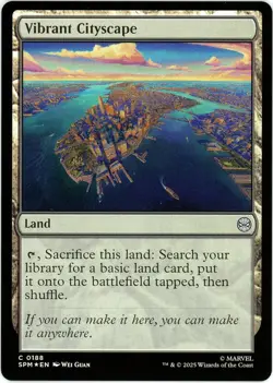 Vibrant Cityscape (Foil) - 0188 - Marvel's Spider-Man - MTG - SHIPS NOW - NM/M - Image 1
