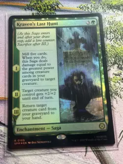 Kraven’s Last Hunt Mtg Spider-Man Magic The Gathering - Image 5