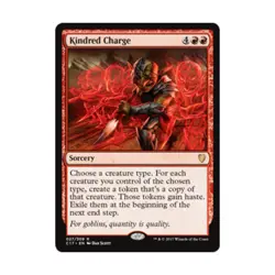 WOTC MTG Commander 2017 Kindred Charge (R) EX - Image 1
