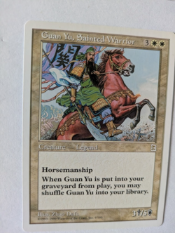 Guan Yu, Sainted Warrior Portal 3K MTG NM Free shipping with tracking - Image 1