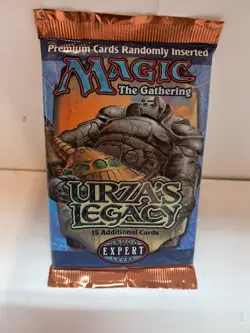 Urza's Legacy 1999 MTG Magic The Gathering Booster Pack NEW SEALED - Image 1