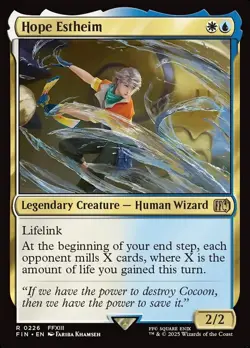 MTG Final Fantasy Commander Deck - Hope Estheim - White Blue - Image 1