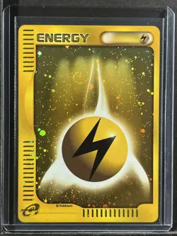 Lightning Energy Holo Pokemon Japanese 2002 250001 - Image 1