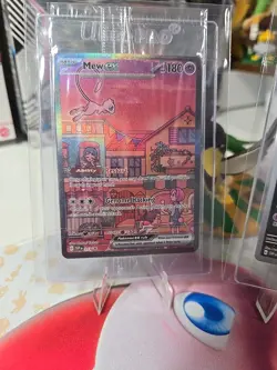 Mew EX & Mewtwo Pokemon TCG Scarlet Violet 151 Black Star Promos (SEALED) - Image 2
