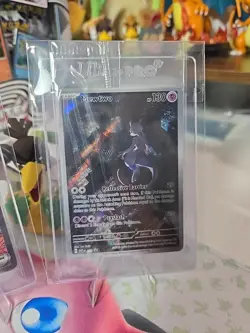 Mew EX & Mewtwo Pokemon TCG Scarlet Violet 151 Black Star Promos (SEALED) - Image 3