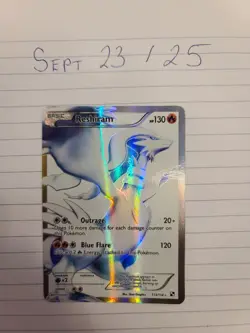 Reshiram #113/114 Black & White Base NM/LP Pokemon 2011 - Image 1