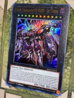 YuGiOh SUPER STARSLAYER TY-PHON - SKY CRISIS Ultra Rare RA04-EN072 - Image 1