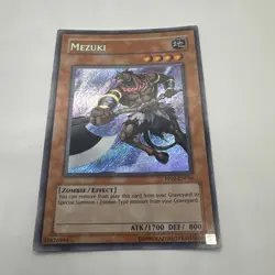 Mezuki PP02-EN016 Secret Rare Premium Pack Yugioh - Image 1