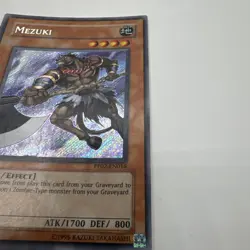 Mezuki PP02-EN016 Secret Rare Premium Pack Yugioh - Image 5