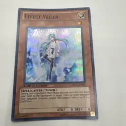 *** EFFECT VEILER *** ORIGINAL SUPER RARE ORCS-ENSE1 (LP) YUGIOH! - Image 1