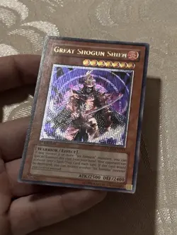 Yugioh Great Shogun Shien STON-EN013 Ultimate Rare 1st Edition NM - Image 4