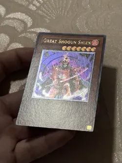 Yugioh Great Shogun Shien STON-EN013 Ultimate Rare 1st Edition NM - Image 5