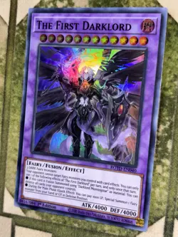 YuGiOh THE FIRST DARKLORD Super Rare ROTD-EN040 - Image 1