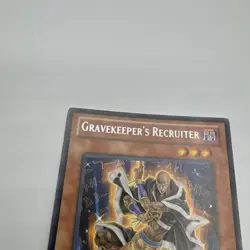 STBL-EN085 Gravekeeper's Recruiter Rare 1st Edition NM YuGiOh Card - Image 3