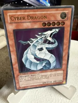 Yugioh Cyber Dragon 1st Edition Ultimate Rare CRV-EN015 - Image 1