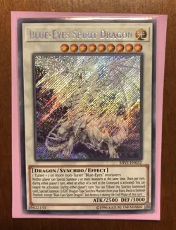 Yugioh - Blue-Eyes Spirit Dragon SHVI-EN052 - Secret Rare - UNLIMITED - NM - Image 1