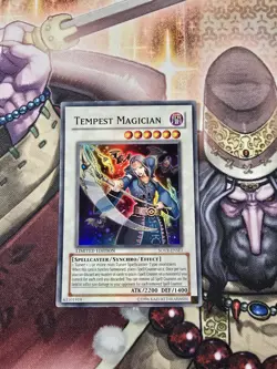 Tempest Magician Limited Edition Super Rare Holo Yugioh SOVR-ENSE1 LP - Image 1