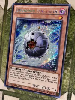 YuGiOh UNKNOWN SYNCHRON Secret Rare LC5D-EN022 - Image 1
