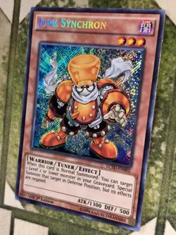 YuGiOh JUNK SYNCHRON Secret Rare LCSD-EN002 - Image 1